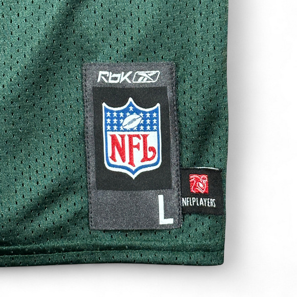 Aaron Rodgers Green Bay Packers Jersey Adult LARGE Green Reebok NFL Players Y2K - Picture 4 of 10